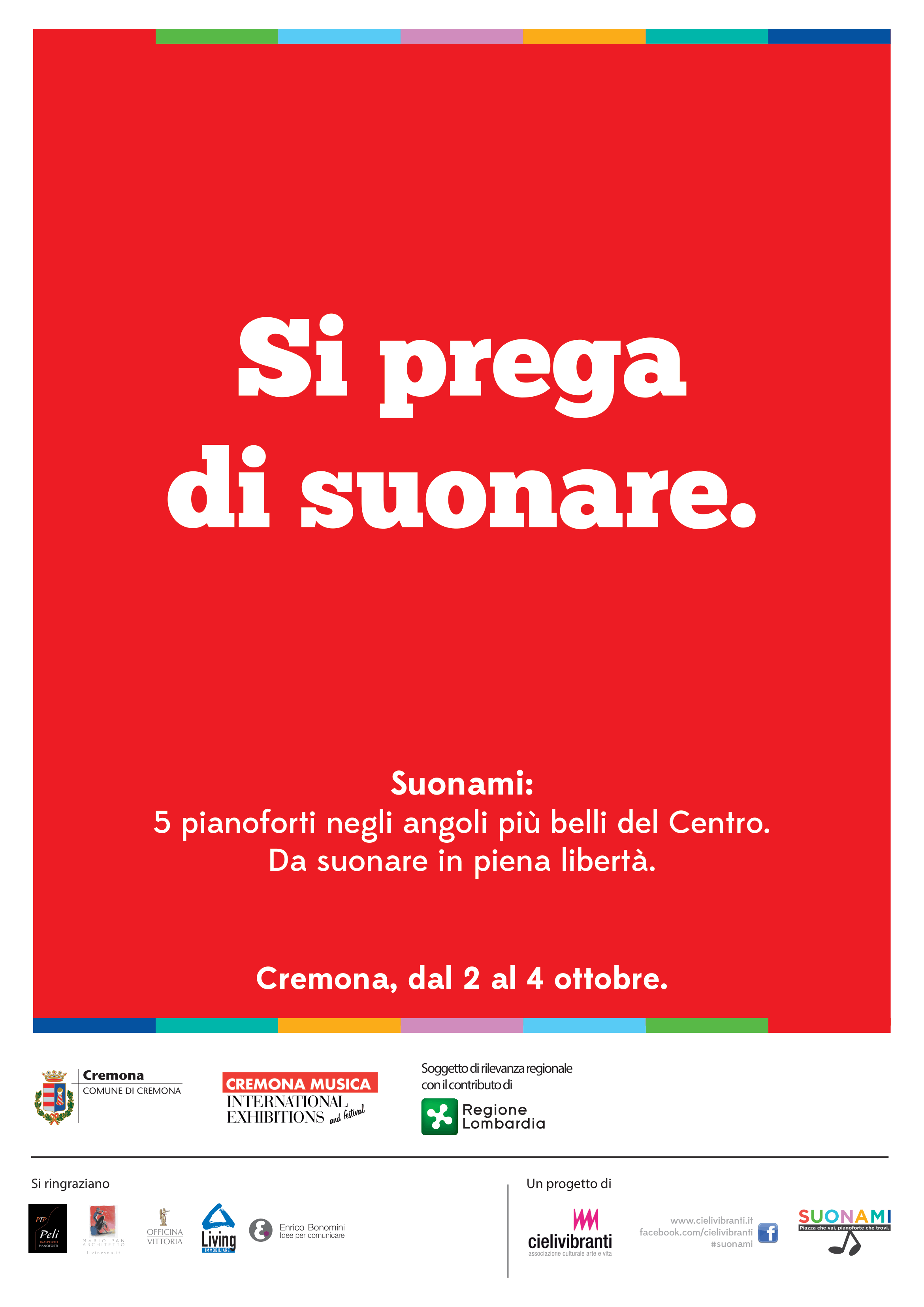 SUONAMI! a Cremona 2-4 ottobre