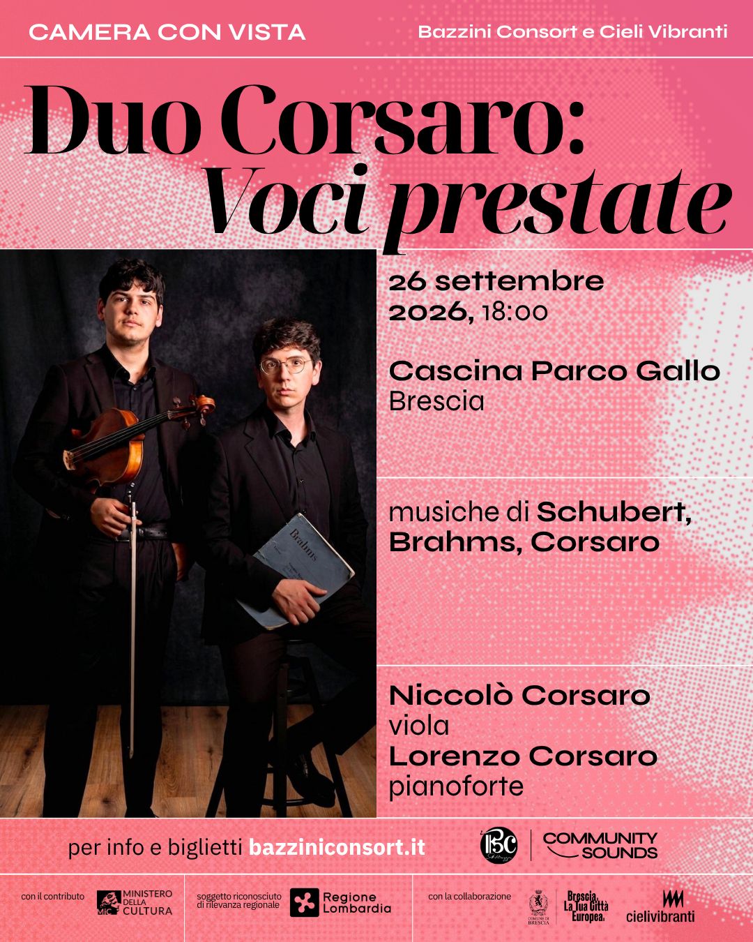 DUO CORSARO: VOCI PRESTATE